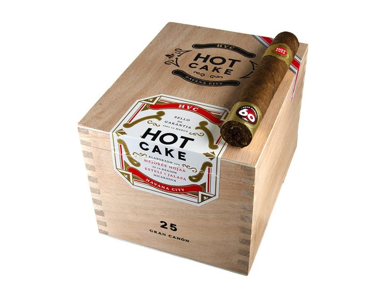 HVC Hot Cake cigars in Gran Canon size
