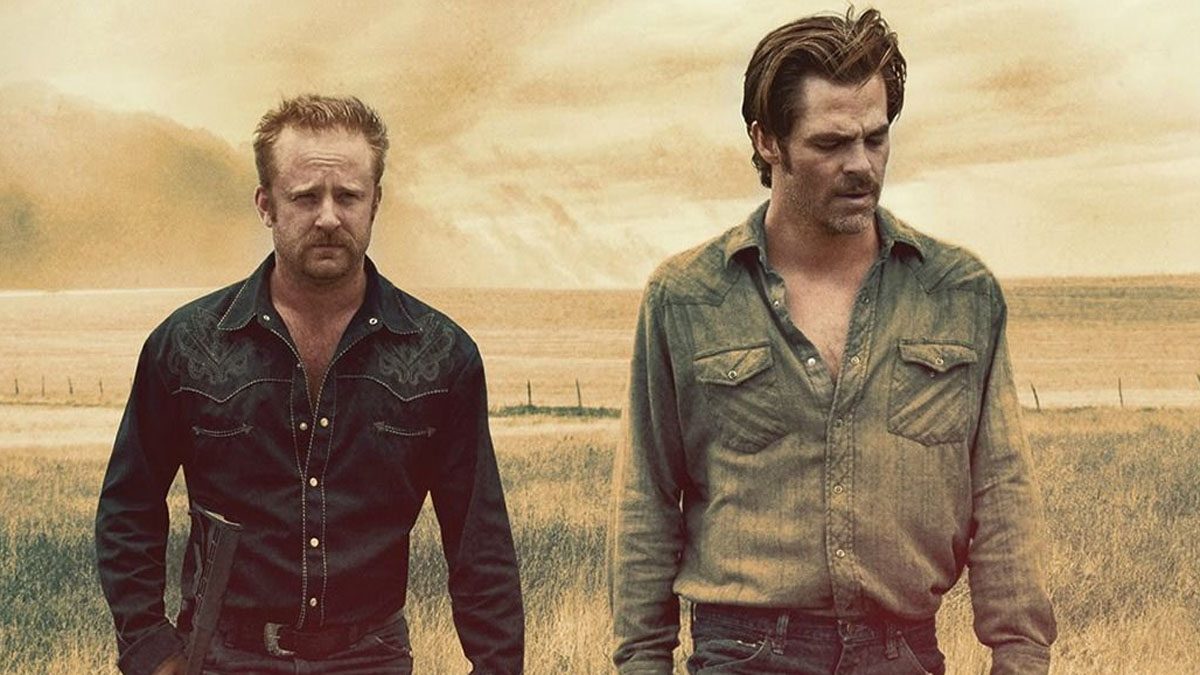 Ben Foster and Chris Pine in Hell or High Water.