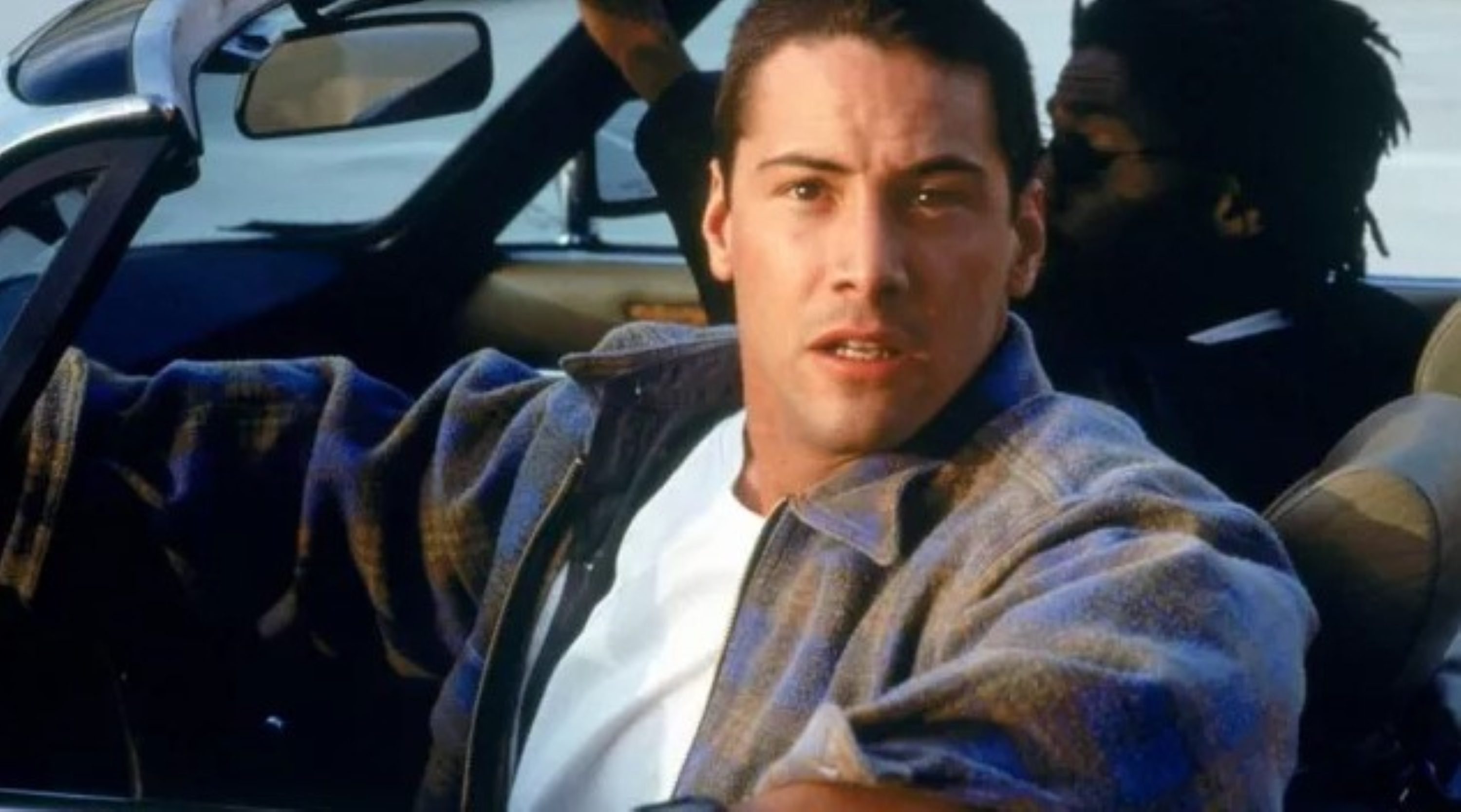 Keanu Reeves flannel