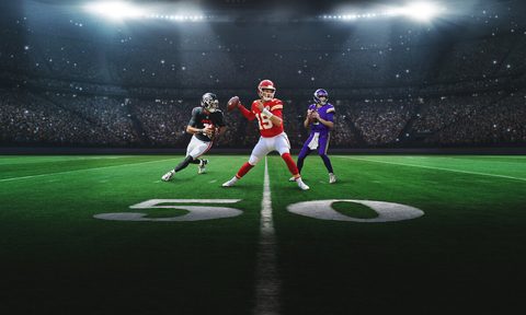 The poster for season 1 of Quarterback
