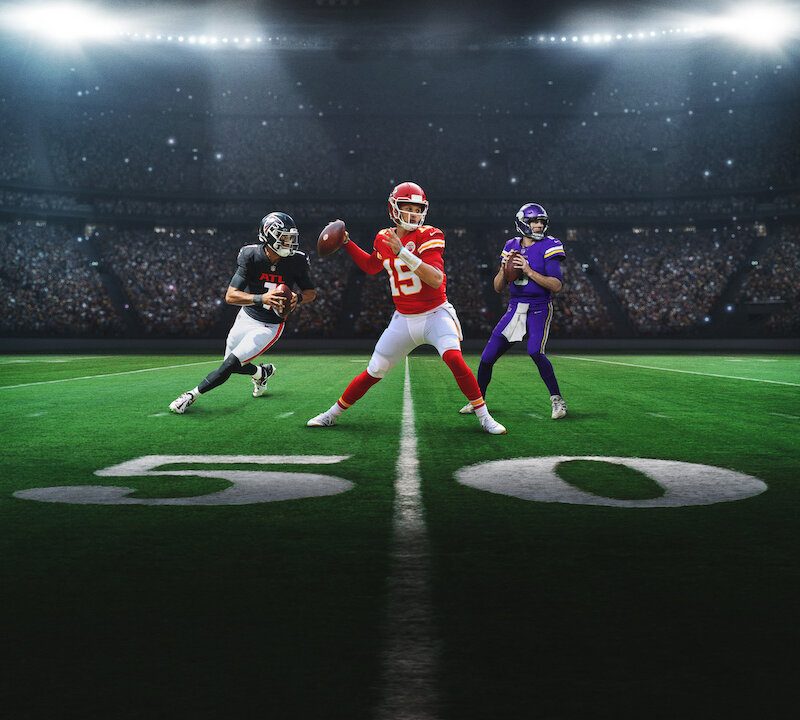 The poster for season 1 of Quarterback