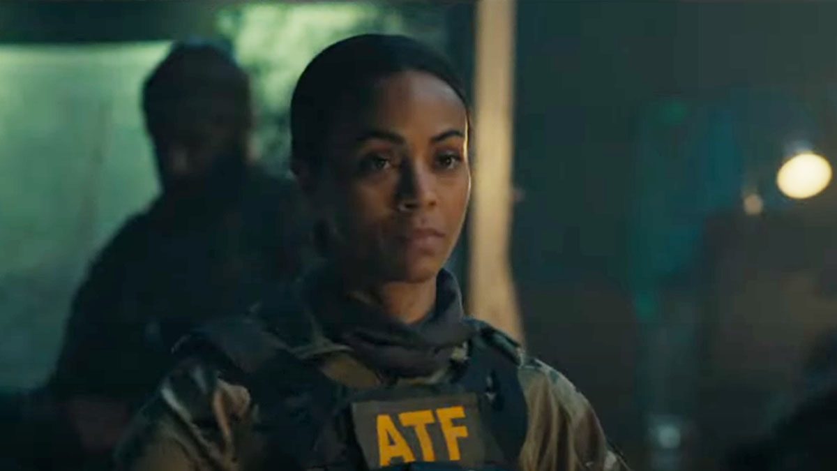 Zoe Salda&ntilde;a in Special Ops: Lioness.