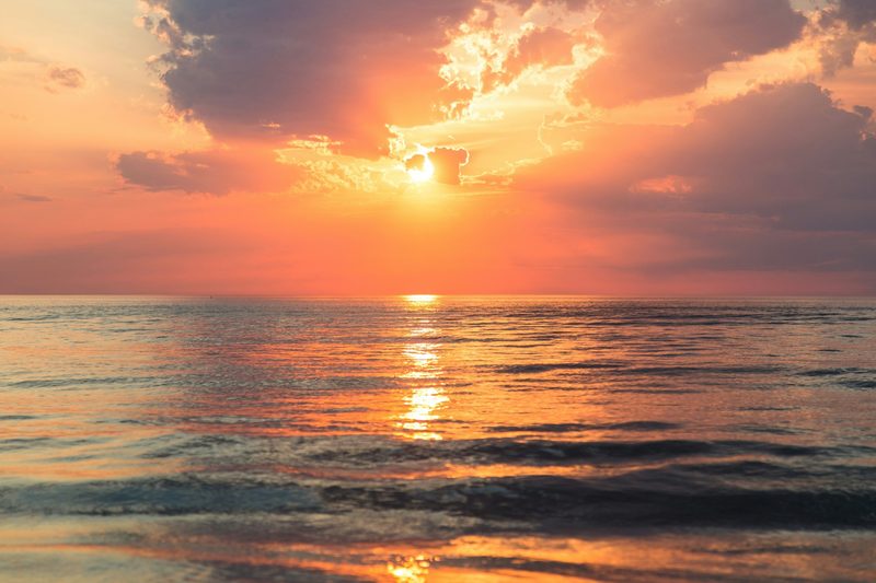 Ocean sunrise