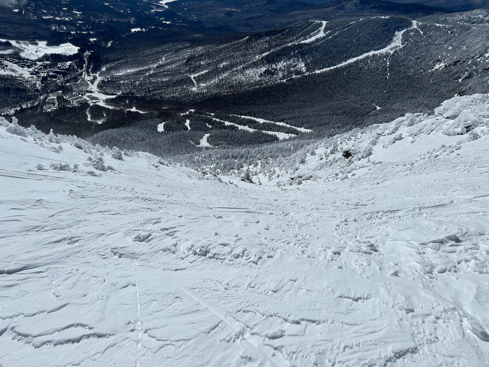 The entrance to Profanity Chute
