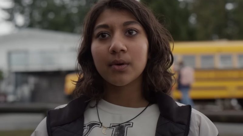 Vritika Gupta as Reena Virk in Under the Bridge.