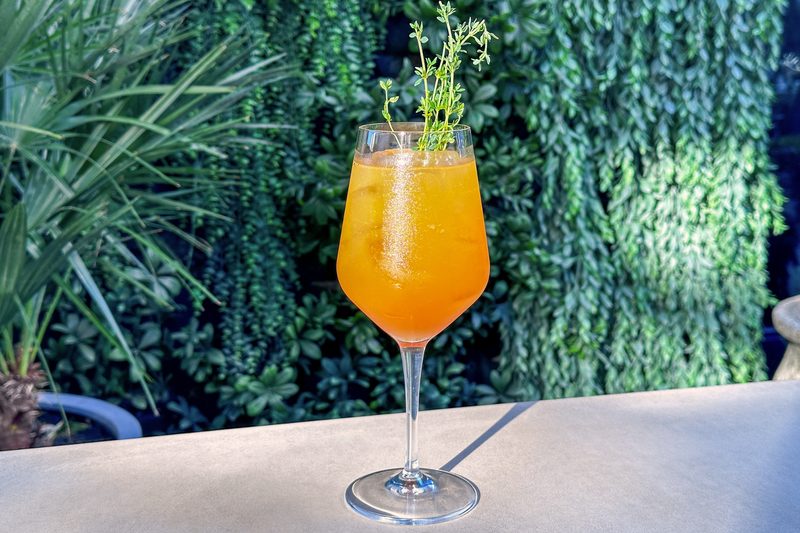A Kalimera cocktail.
