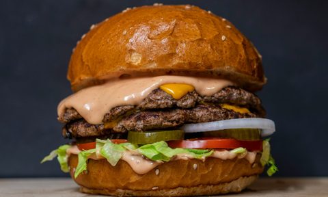 Stacked burger