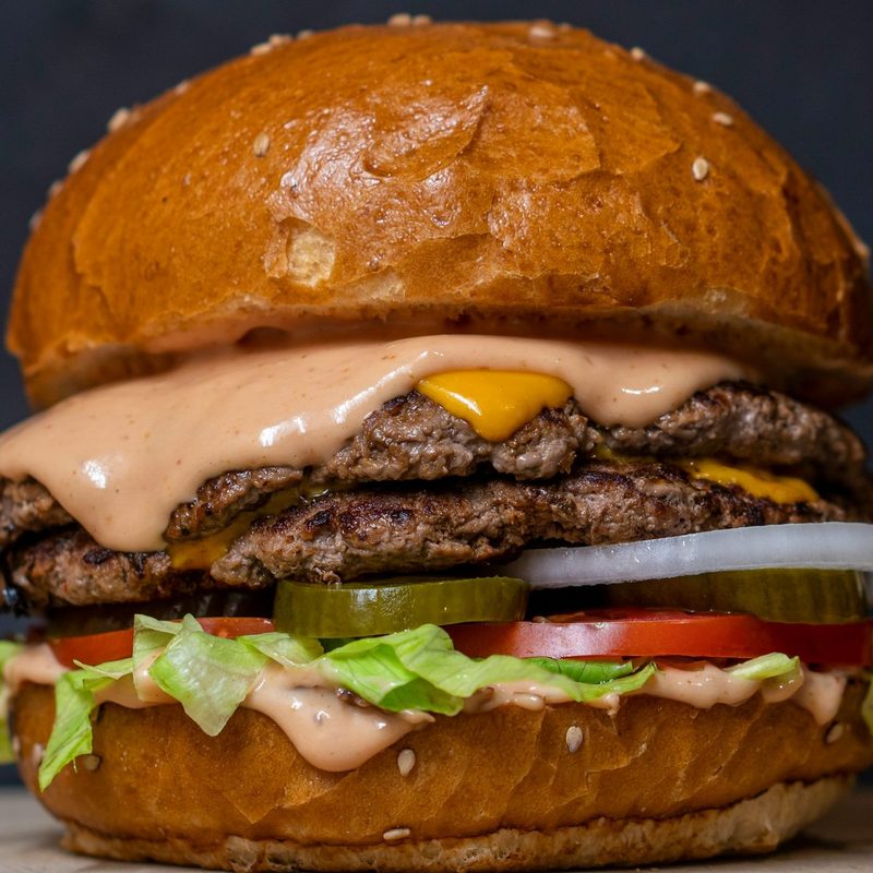 Stacked burger