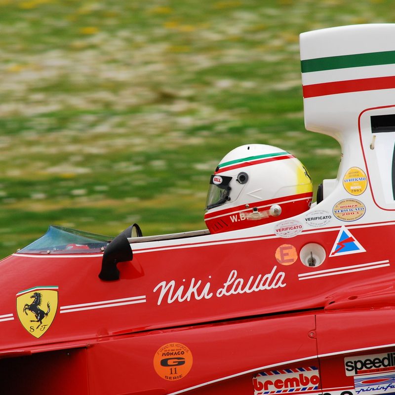 ferrari niki lauda car