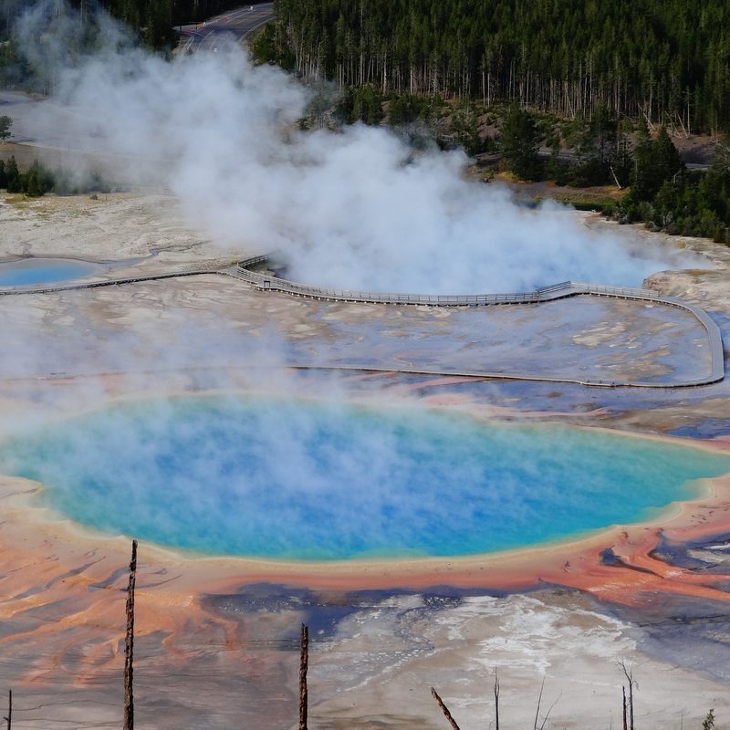 Grand Prismatic Spring, Yellowstone National Park
