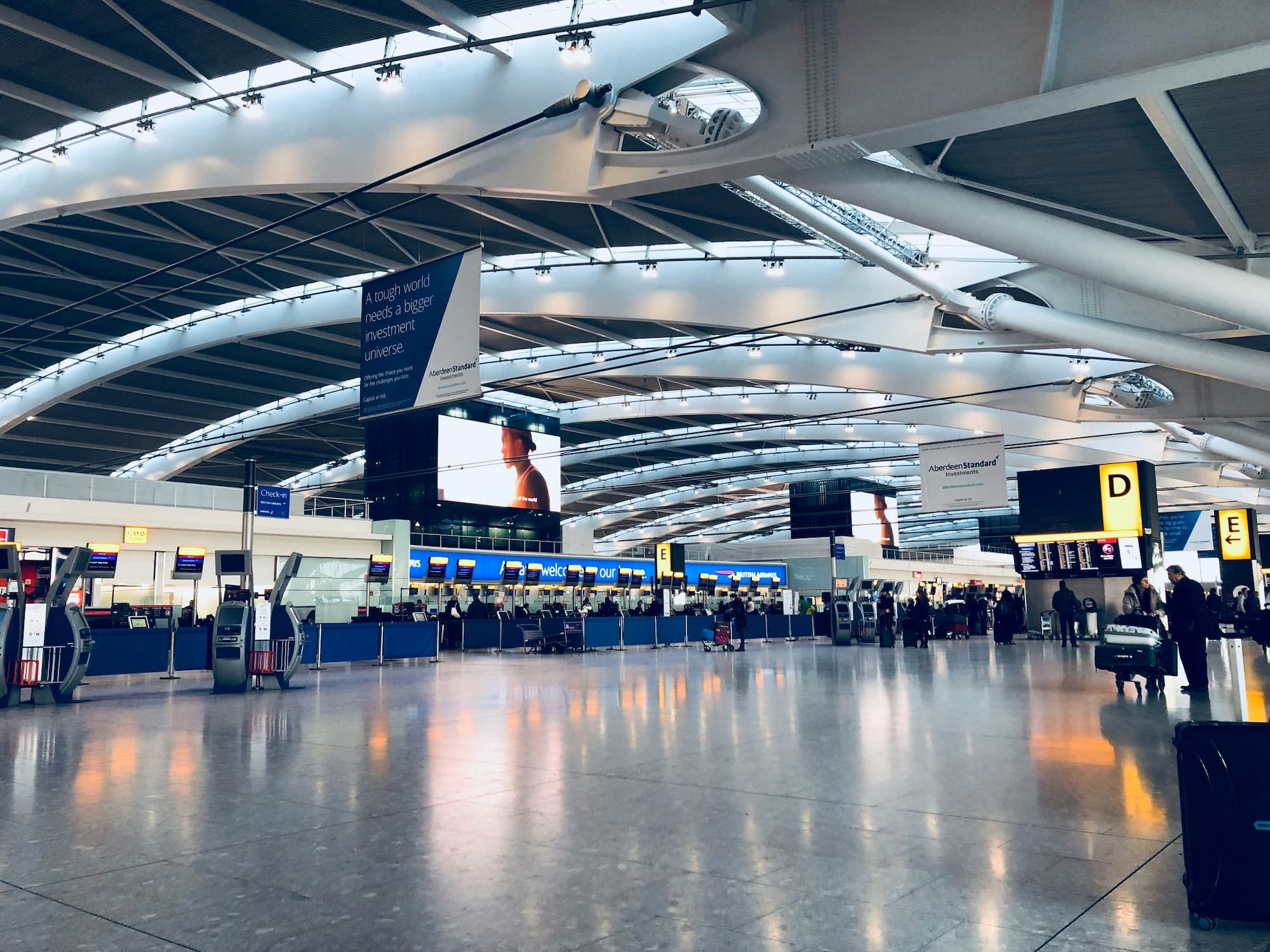 inside of airport