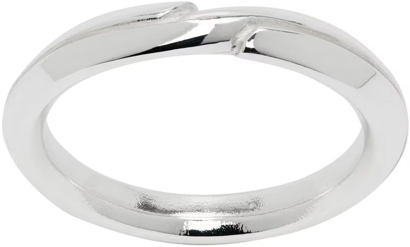 MARTINE ALI Silver Splyt Ring