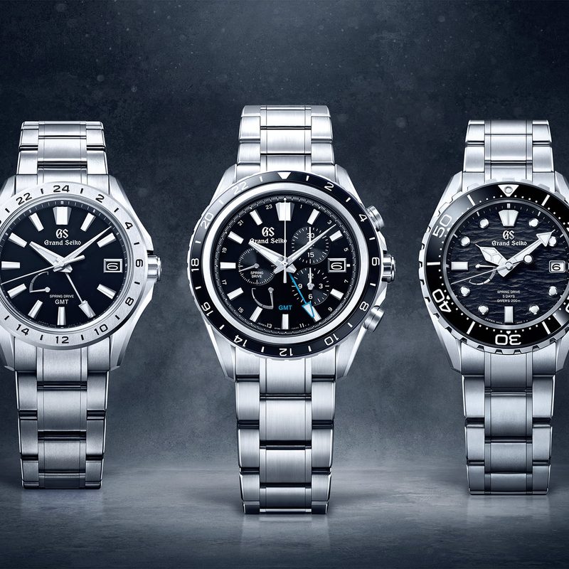 Three Grand Seiko watches