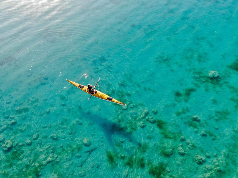 Kayaking in Bacalar