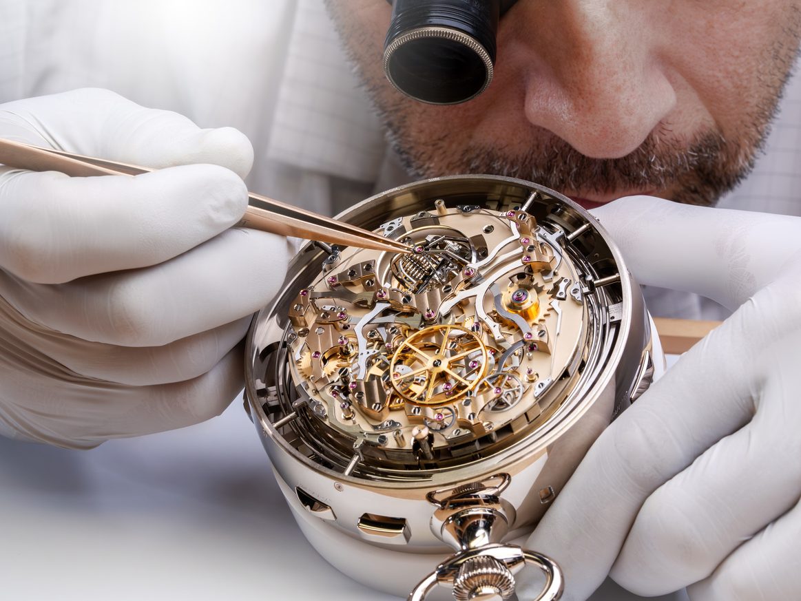 Man working on The Berkley Grand Complication