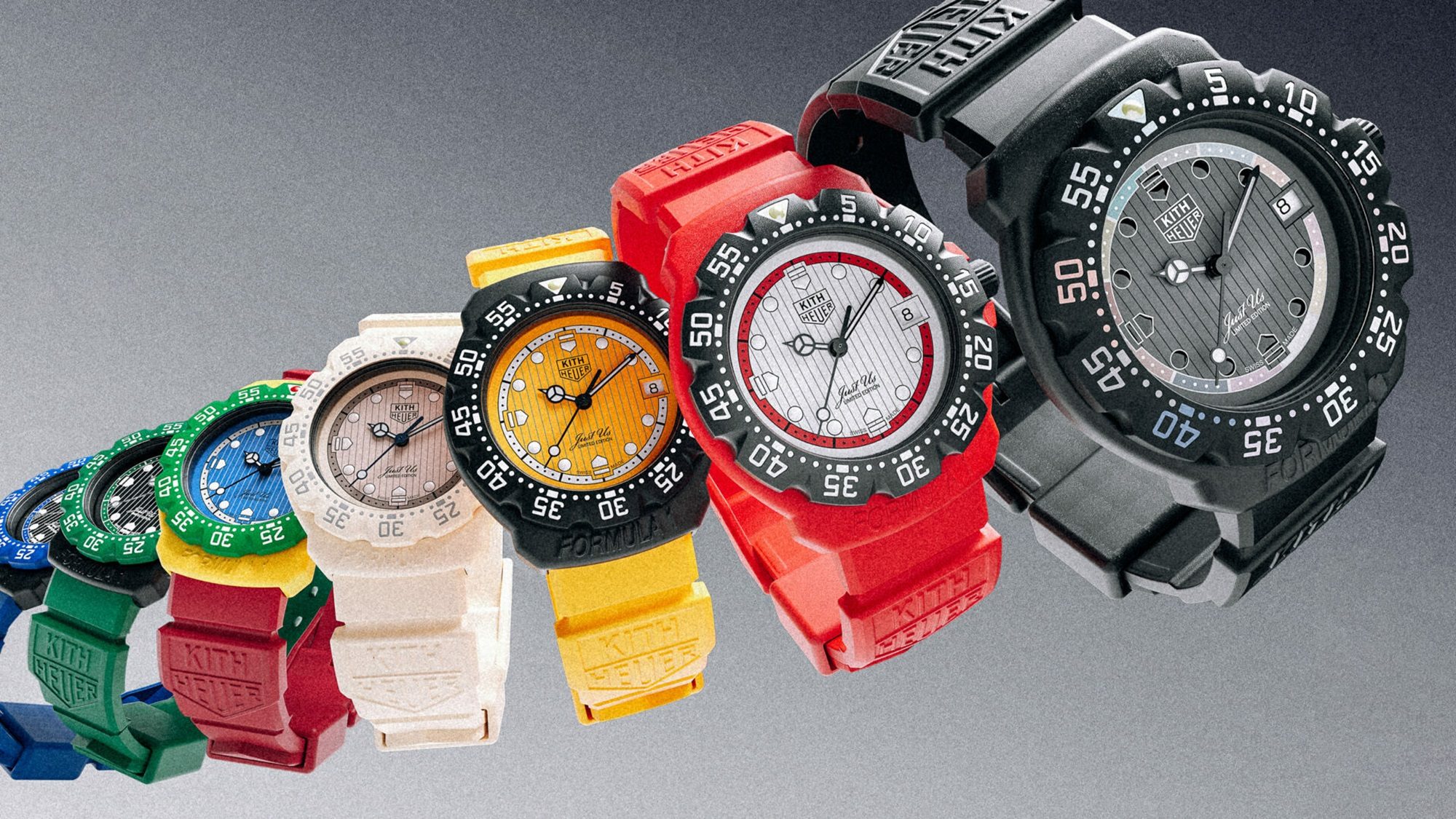 時計 TAG Heuer Formula 1 Kith NewYork TAG Heuer watches and Kith debut nostalgic Formula 1 watch - The