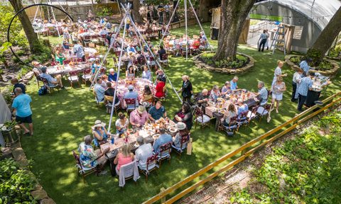 Fish to Fork Sprouting Project Lunch 2024