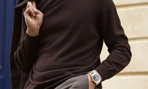 Girard Perregaux Laureato collection on model