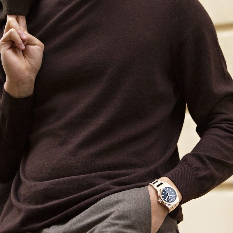 Girard Perregaux Laureato collection on model