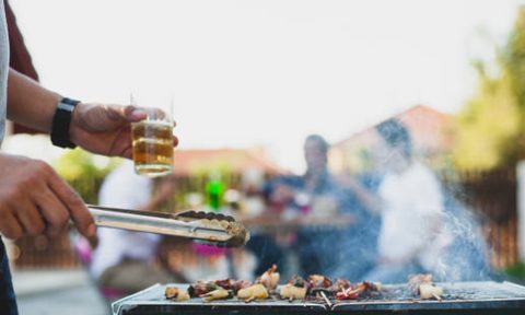 Beer and grill