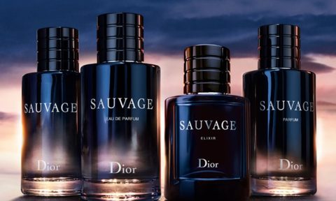 The Christian Dior Sauvage fragrances.