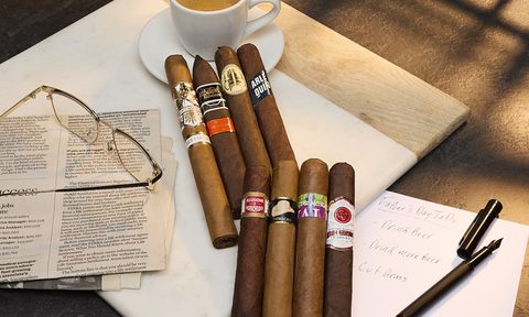 Cigora Father's Day cigar bundle deal lifestyle image