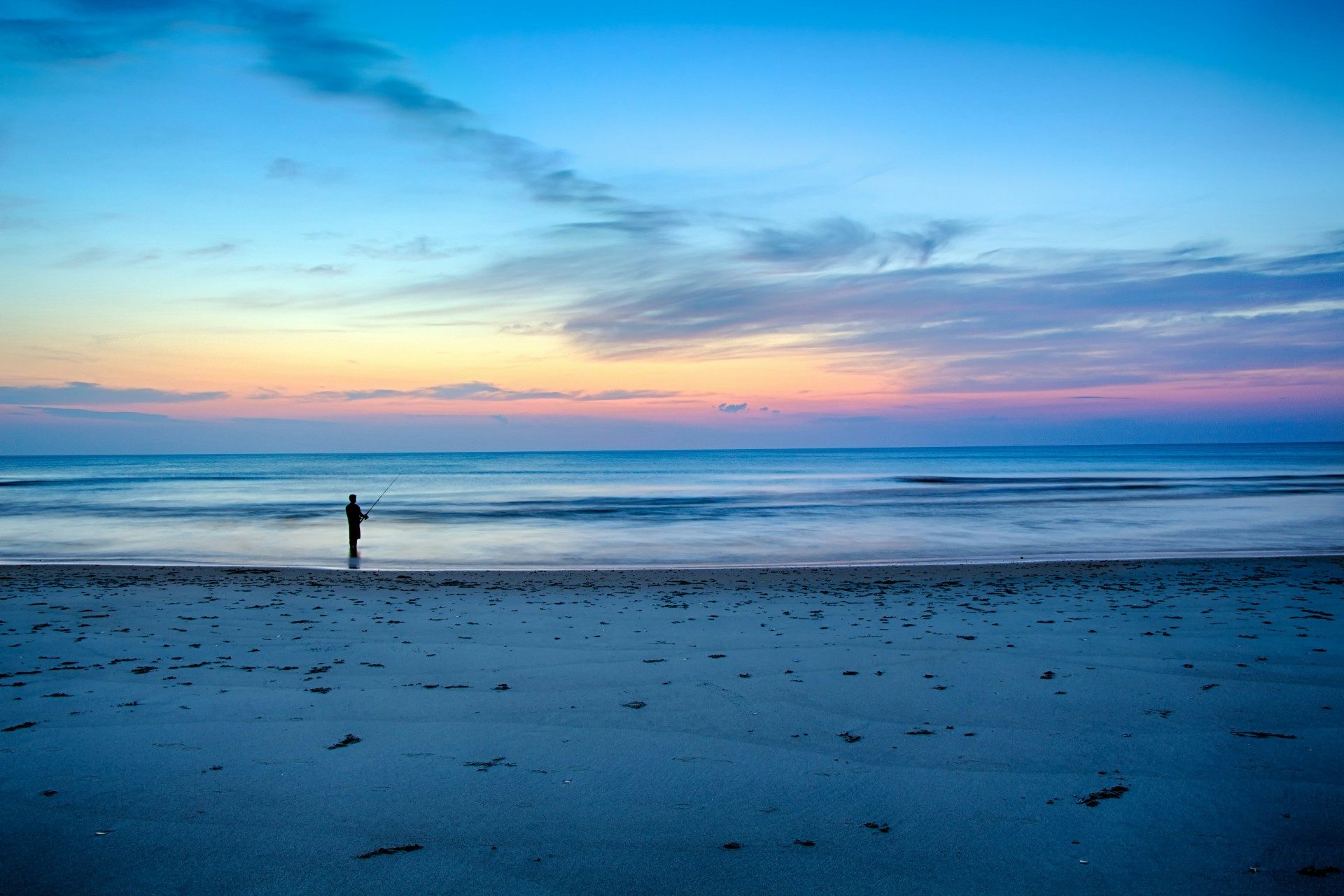 Corolla, North Carolina morning fishing