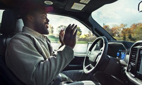 Ford Bluecruise hands free driving