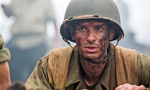 Andrew Garfield in Hacksaw Ridge