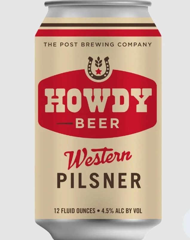 Howdy Beer Western Pilsner