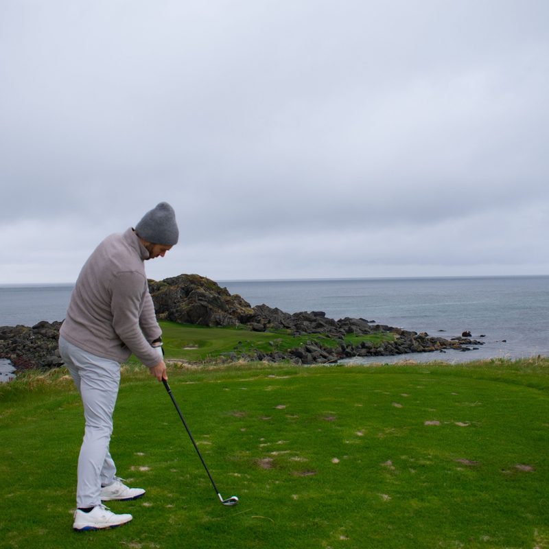 Lofoten Links Golf Course the northern most golf course in the world, Norway