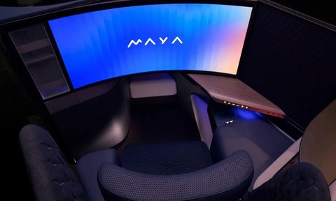MAYA suite screen view