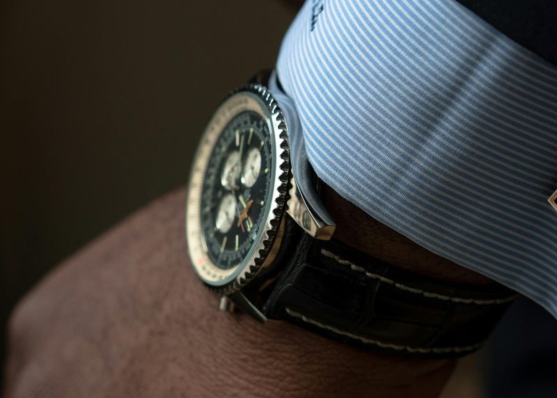 Man wearing watch