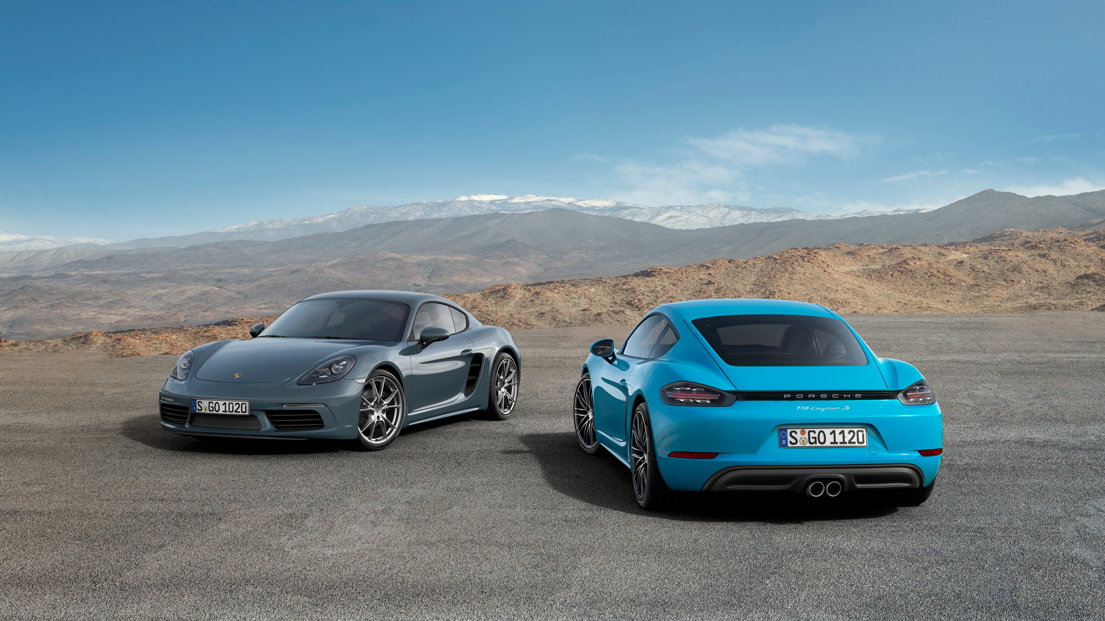 Porsche Cayman and Cayman S