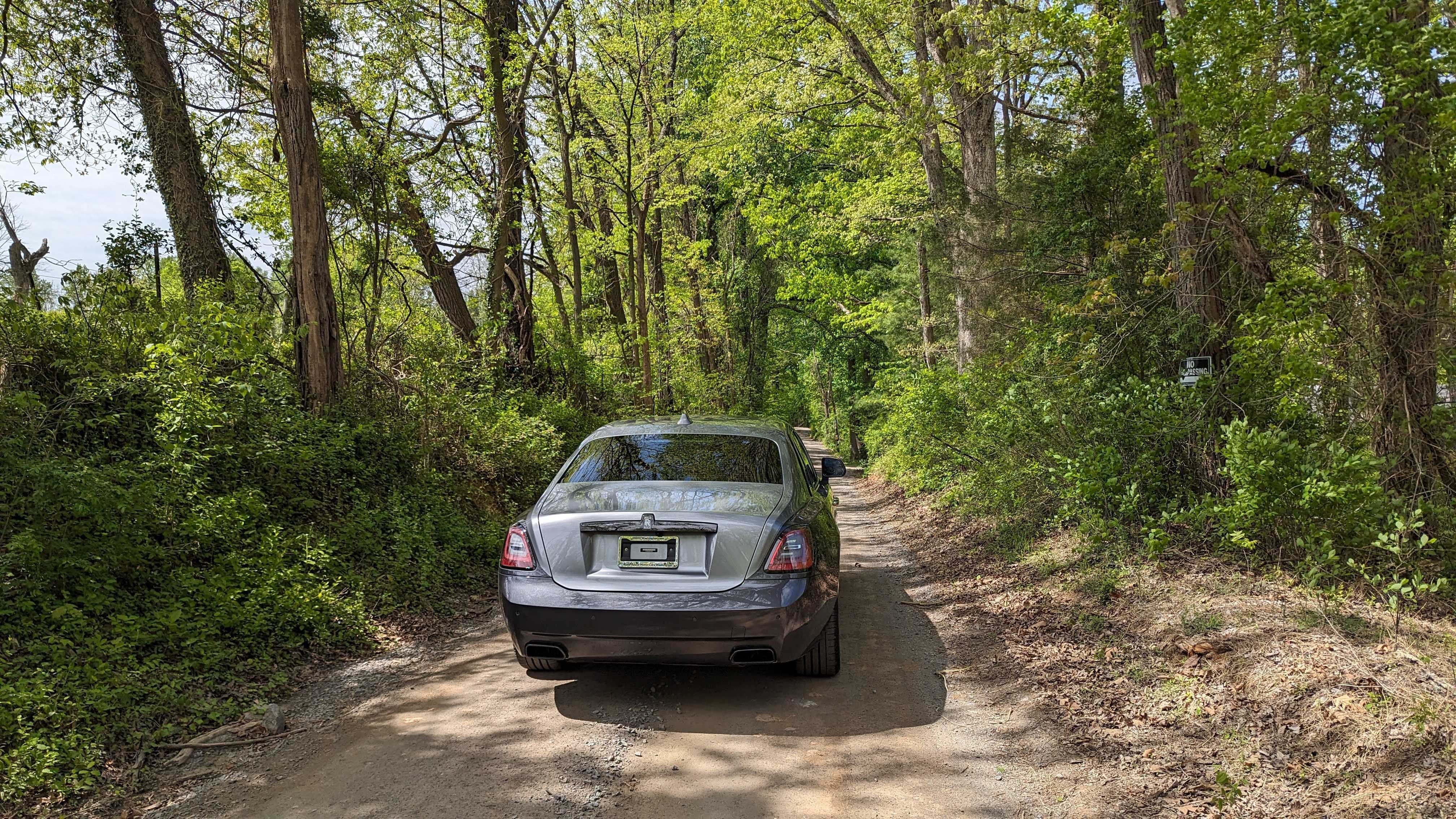 Rolls Royce Black Badge ghost rear