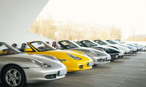 Porsche Boxster lineup