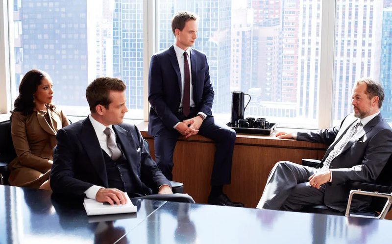 The cast of Suits.