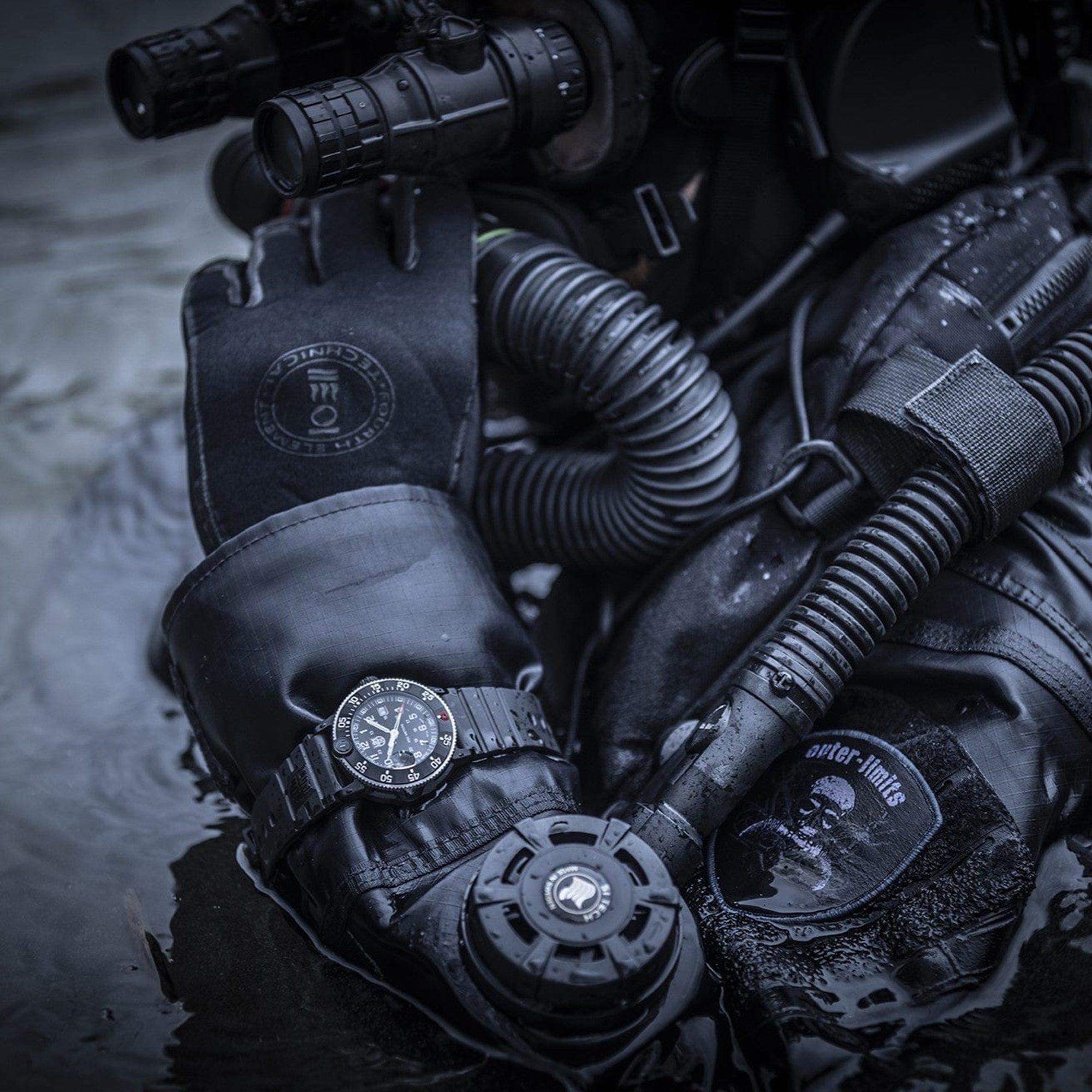 Luminox watch on Navy SEAL