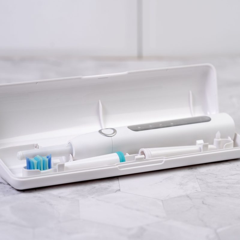 Electric toothbrush storage
