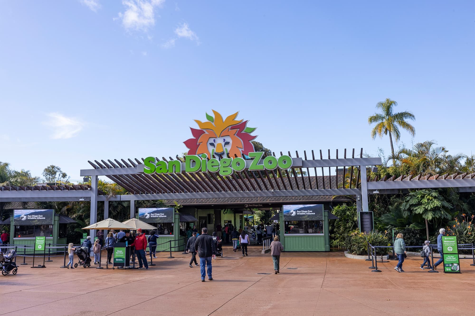 entrance to the San Diego Zoo