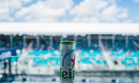 Heineken at F1 race in Miami.