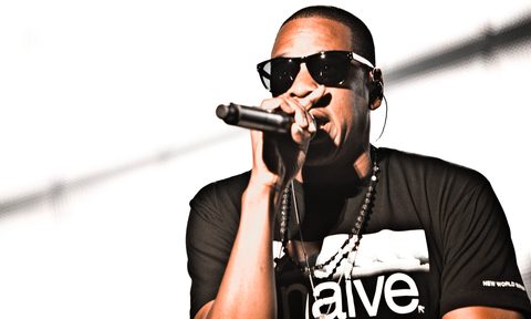 Jay-Z performing