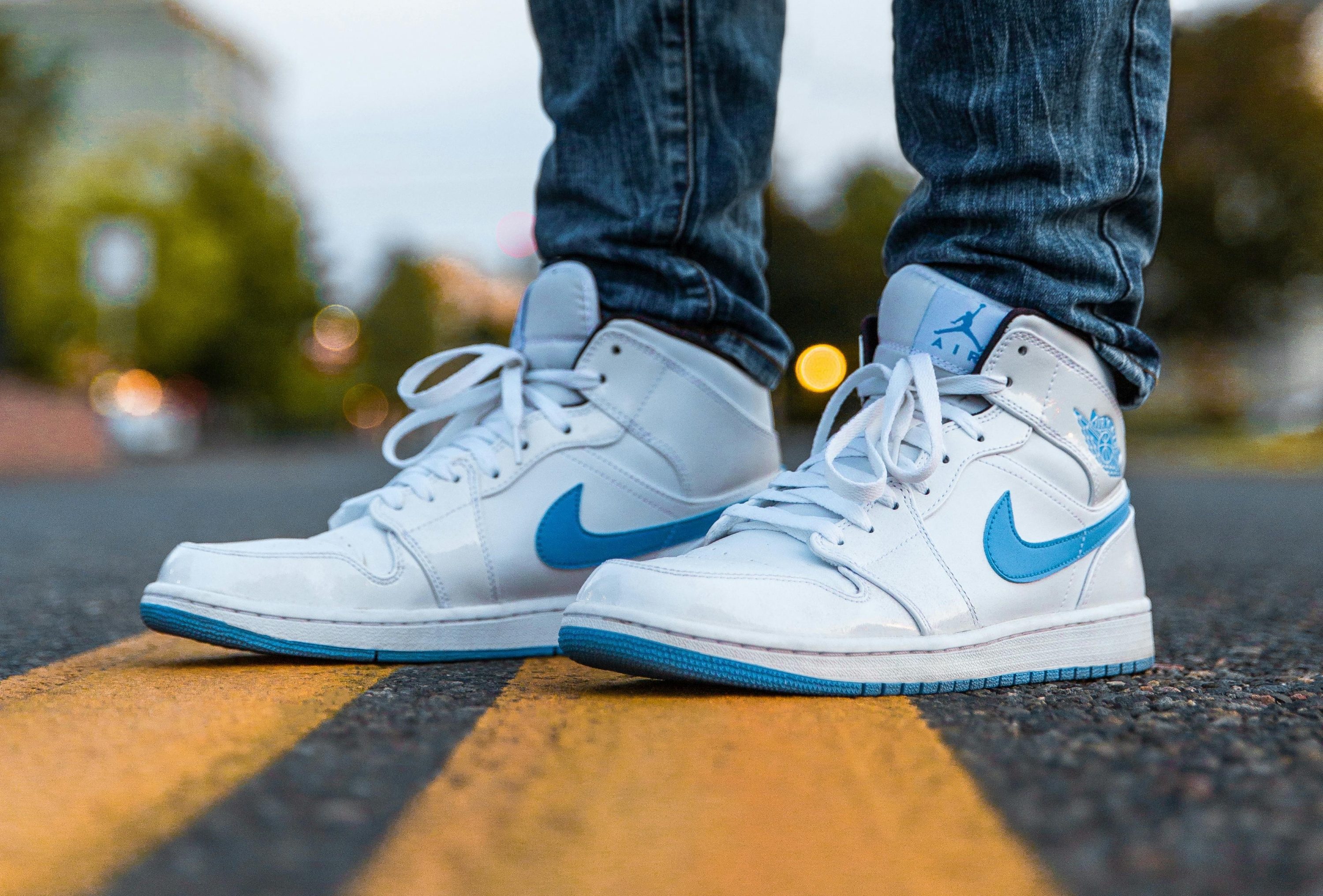 man in Jordans