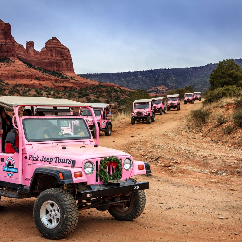 pink jeep tour in arizona