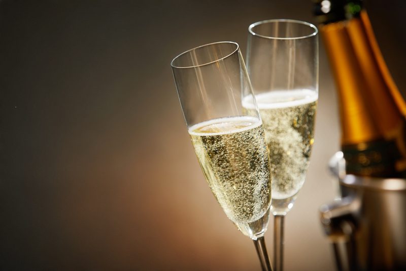 Champagne flutes