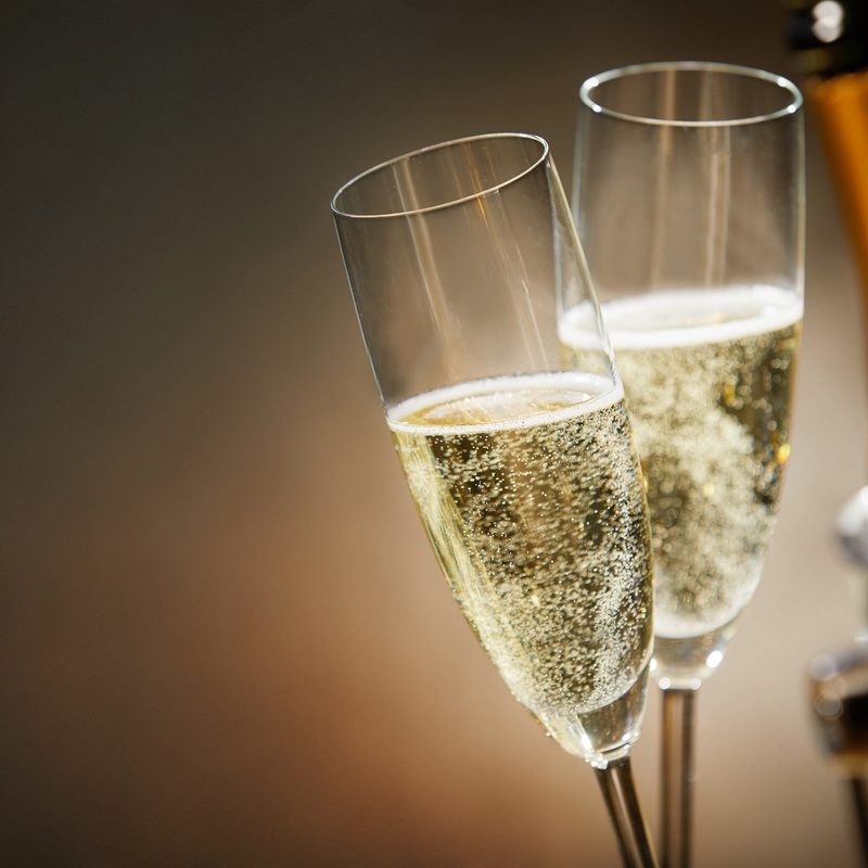 Champagne flutes