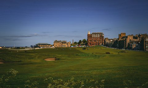 St. Andrews Old Course golf course.