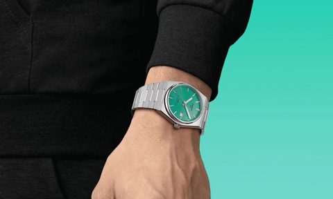 Tissot Powermatic 80 mint green