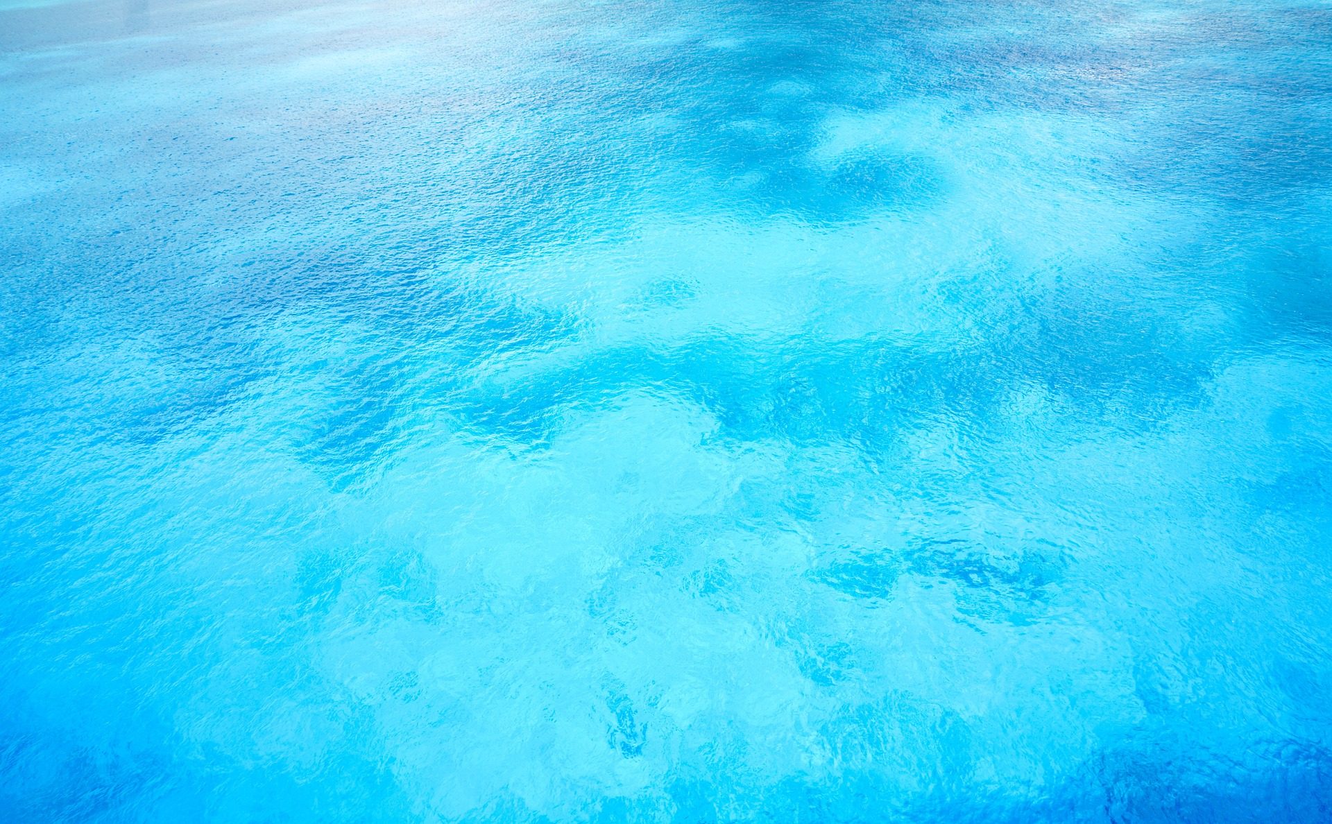 Blue water