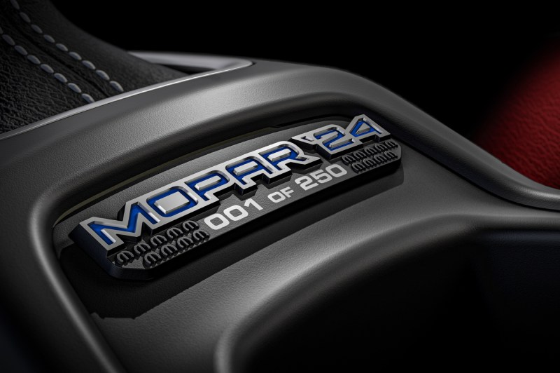 2024 Mopar Jeep Gladiator limited edition console trim.